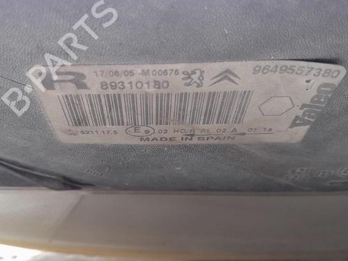Right headlight CITROËN XSARA PICASSO (N68) 2.0 HDi | BP16566955C29 