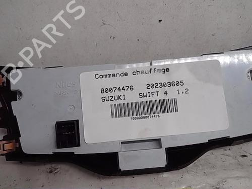 AC Styreenhet / Manøvreringsenhet SUZUKI SWIFT IV (FZ, NZ) 1.2 (AZH412, ZC72S) (94 hp) 17365448