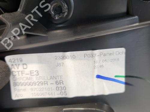 Used Front right panel Front right panel RENAULT CAPTUR I (J5_, H5_) 0.9 TCe 90 (90 hp) 36242140 36242140