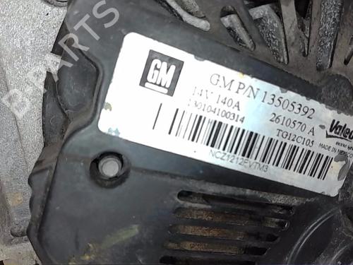 Alternator OPEL CORSA D (S07)  | BP20713785M7 