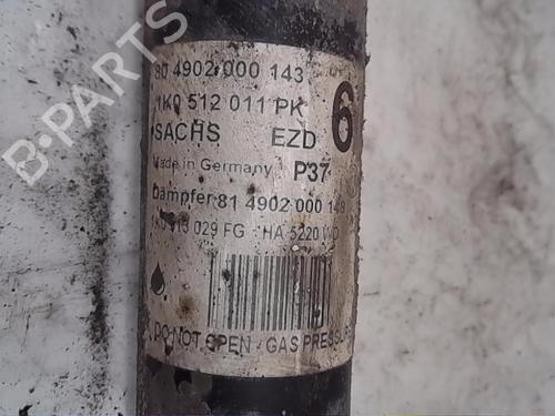 Used Left rear shock absorber VW SCIROCCO III (137, 138) 2.0 TDI (140 hp) 13829439