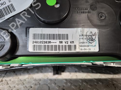Instrument cluster DACIA SANDERO II 1.0 SCe 75 (B8JC, B8JD) | BP25859426C47 