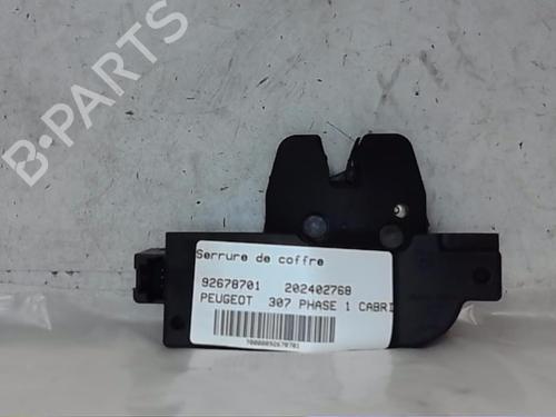 Tailgate lock PEUGEOT 307 CC (3B) 2.0 16V | BP20180744C101 