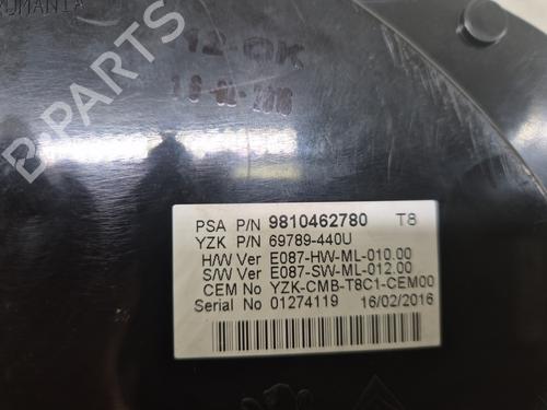 Instrument cluster PEUGEOT 5008 (0U_, 0E_) 1.6 BlueHDi 120 | BP29985282C47