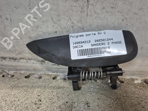 Used Front right exterior door handle DACIA SANDERO II TCe 90 (B8M1, B8MA, B8AC) (90 hp) 27811836