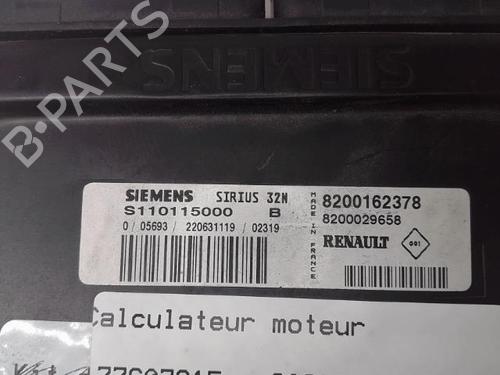 Engine control unit (ECU) RENAULT CLIO II (BB_, CB_)  | BP16060140M57 