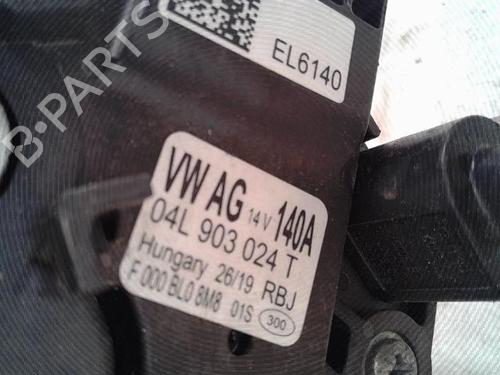 Generator VW GOLF VII (5G1, BQ1, BE1, BE2) 1.6 TDI (115 hp) 16567031