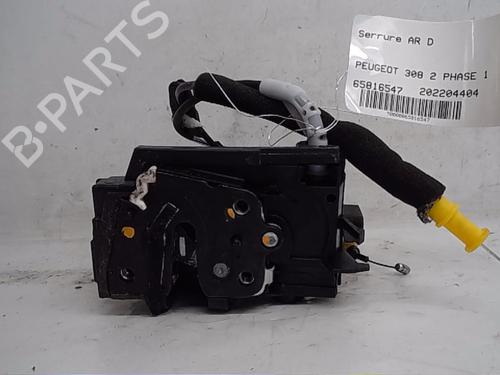 Used Rear right lock PEUGEOT 308 II (LB_, LP_, LW_, LH_, L3_) 1.6 BlueHDi 120 (120 hp) 13838528