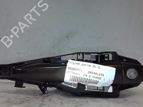 Used Front left exterior door handle CITROËN C4 II (NC_) 1.6 HDi 110 (112 hp) 21522417