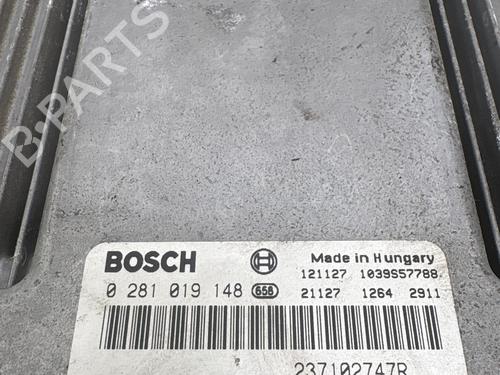 Engine control unit (ECU) RENAULT CLIO IV (BH_) 1.5 dCi 90 | BP38676133M57 - Image 3