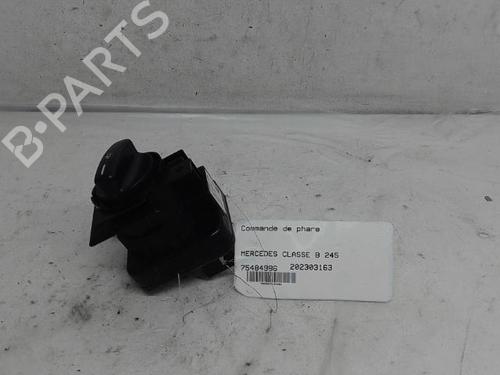 Used Headlight switch MERCEDES-BENZ B-CLASS Sports Tourer (W245) B 200 CDI (245.208) (140 hp) 15553147