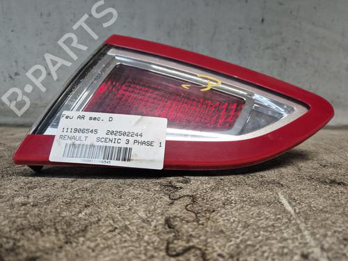 Used Right tailgate light RENAULT SCÉNIC III (JZ0/1_) 1.5 dCi (110 hp) 29155244