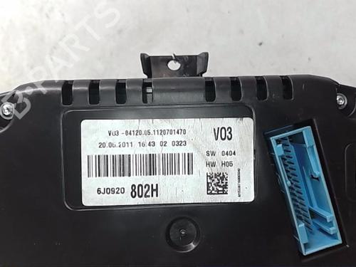 Used Instrument cluster SEAT IBIZA IV (6J5, 6P1) 1.6 TDI (90 hp) 17232827