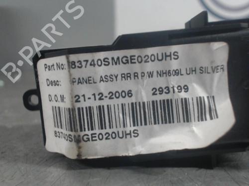 Right rear window switch HONDA CIVIC VIII Hatchback (FN, FK) 2.2 CTDi (FK3) | BP13869262I28 