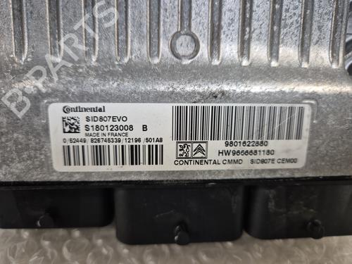 Engine control unit (ECU) CITROËN C4 II (NC_) 1.6 HDi 110 | BP25040934M57