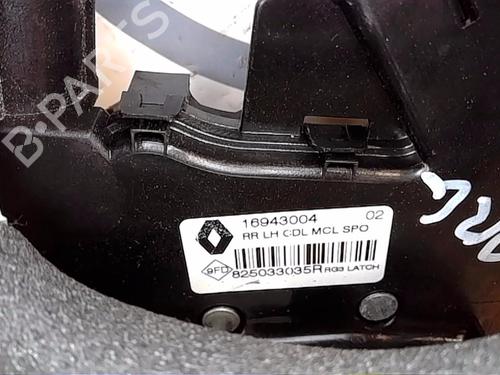 Used Rear left lock RENAULT SCÉNIC IV (J9_) [2016-2022]  13855755