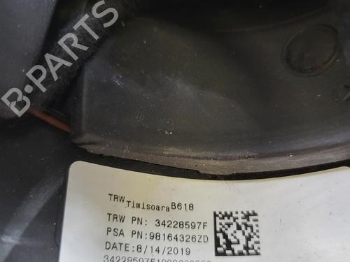 Used Steering wheel Steering wheel CITROËN C3 III (SX) 1.2 THP 110 (SXHNPS, SXHNZT, SXHNZ6) (110 hp) 36396571 36396571