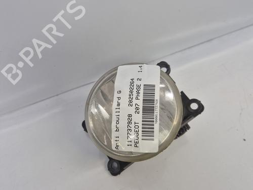Used Left front fog light PEUGEOT 207 (WA_, WC_) 1.4 HDi (68 hp) 31283433