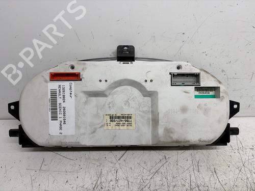 Used Instrument cluster Instrument cluster RENAULT SCÉNIC I MPV (JA0/1_, FA0_) 1.9 dCi (JA05, JA1F) (102 hp) 39251049 39251049