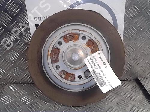 Left rear steering knuckle RENAULT GRAND SCÉNIC IV (R9_) 1.5 dCi 110 (R9A3) | BP14554602M27 