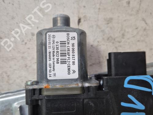 Front right window mechanism PEUGEOT 208 I (CA_, CC_) 1.6 HDi | BP30163825C23 