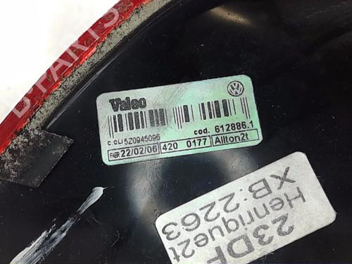 Right taillight VW FOX Hatchback (5Z1, 5Z3, 5Z4) 1.2 | BP17537572C35 