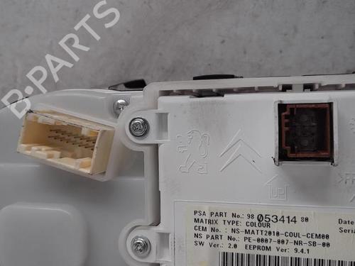 Instrument cluster PEUGEOT 2008 I (CU_) 1.6 HDi | BP16251839C47 