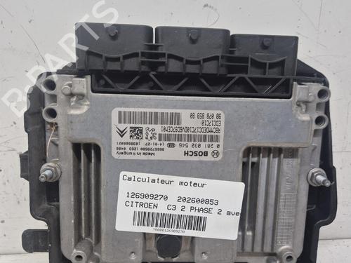 Engine control unit (ECU) CITROËN C3 II (SC_) 1.6 HDi | BP38526886M57 - Image 3