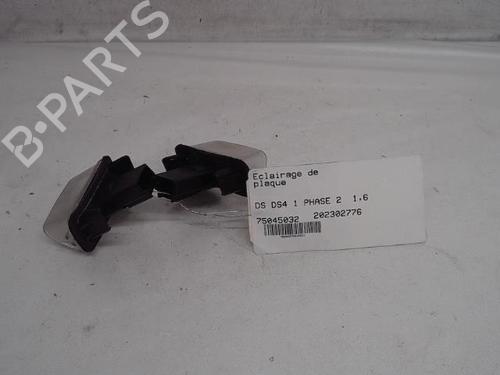 Éclairage de plaque d'immatriculation DS DS 4 / DS 4 CROSSBACK (NX_) [2015-2018]  15489303