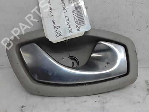 Used Front right interior door handle RENAULT LAGUNA III (BT0/1) 1.5 dCi (BT00, BT0A, BT0T, BT1J) (110 hp) 13841553