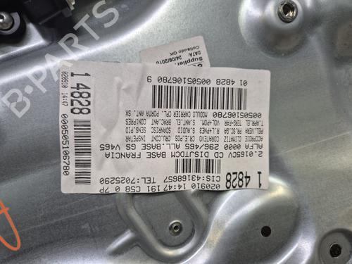 Front left window mechanism ALFA ROMEO GIULIETTA (940_) 2.0 JTDM (940FXE1A, 940FXG11) | BP30824516C22