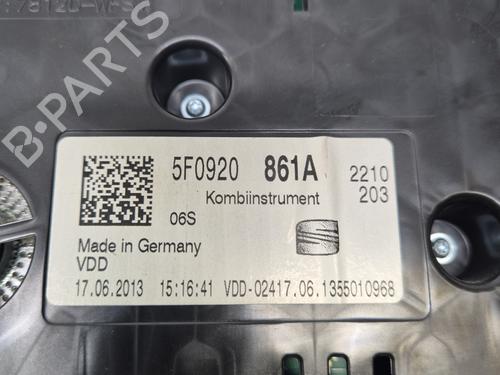 Instrument cluster SEAT LEON (5F1) 2.0 TDI | BP32291411C47 - Image 3