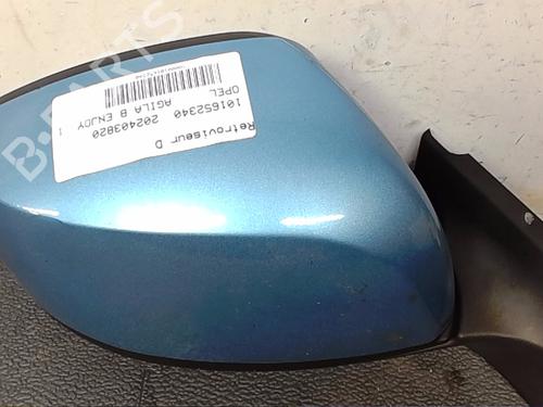 Right mirror OPEL AGILA B (H08) 1.0 (F68) | BP24015463C27 