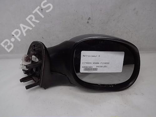 Right mirror CITROËN XSARA PICASSO (N68) 2.0 HDi | BP13832251C27 