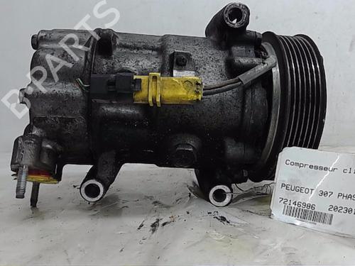 AC compressor PEUGEOT 307 CC (3B) 2.0 16V | BP13823014M34 