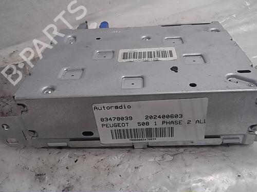 Used Radio PEUGEOT 508 I (8D_) 2.0 BlueHDi 150 (150 hp) 17115778