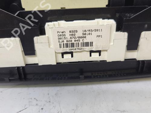 Climate control SKODA FABIA II (542) 1.6 TDI | BP36053664I5 - Image 2