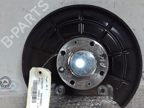 Used Left rear steering knuckle OPEL CORSA E (X15) 1.4 Turbo (08, 68) (101 hp) 17980746