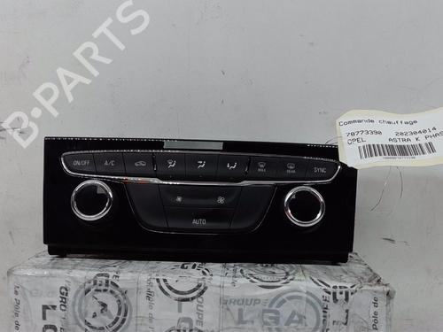 Used Climate control OPEL ASTRA K (B16) 1.2 Turbo (68) (110 hp) 16308761