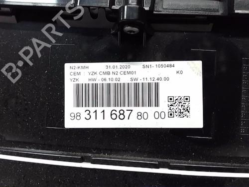 Instrument cluster PEUGEOT EXPERT Van (V_) 2.0 BlueHDi 120 | BP19792076C47 