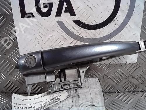 Used Front left exterior door handle CITROËN C4 Grand Picasso I (UA_) [2006-2013]  13852340