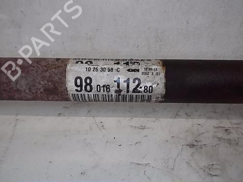 Used Right front driveshaft PEUGEOT 208 I (CA_, CC_) 1.2 VTI 82 (82 hp) 13842873