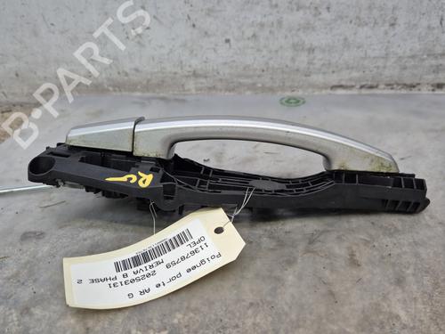 Rear left exterior door handle OPEL MERIVA B MPV (S10) 1.6 CDTI (75) | BP29739276C130 