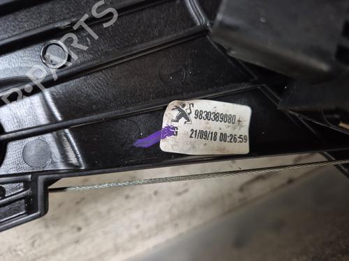Rear left window mechanism PEUGEOT 3008 II SUV (MC_, MR_, MJ_, M4_) 1.5 BlueHDi 130 | BP29516495C24