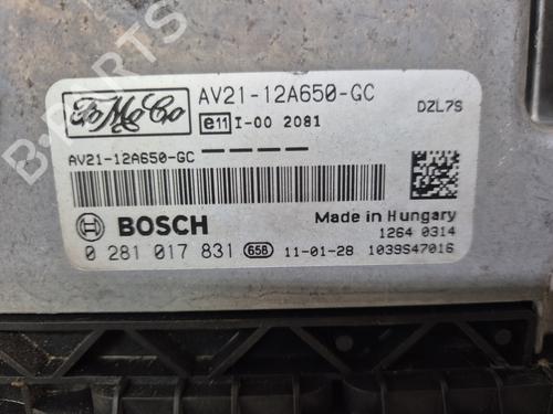 Engine control unit (ECU) FORD FIESTA VI (CB1, CCN) 1.4 TDCi | BP27169309M57 