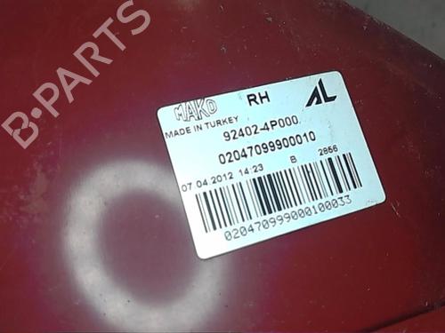 Right taillight HYUNDAI i20 I (PB, PBT) 1.4 CRDi | BP18140088C35 