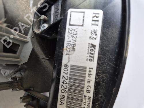 Right taillight PEUGEOT 508 I (8D_) 2.0 BlueHDi 150 | BP32431625C35