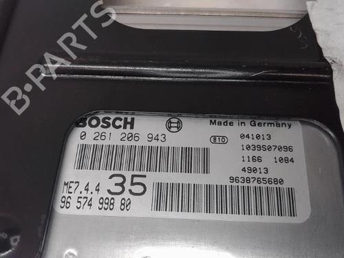 Engine control unit (ECU) PEUGEOT 307 (3A/C)  | BP16100358M57 