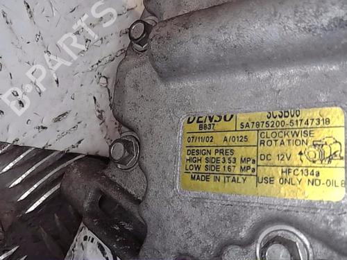 Used AC compressor FIAT 500 (312_) 1.4 (312AXC1B, 312CXC1B) (100 hp) 13851004