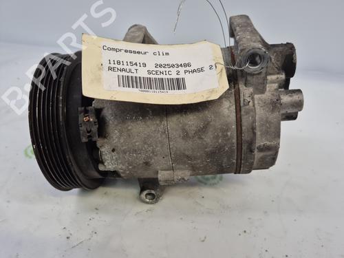 Used AC compressor RENAULT SCÉNIC II (JM0/1_) 1.5 dCi (JM1F) (86 hp) 31140536